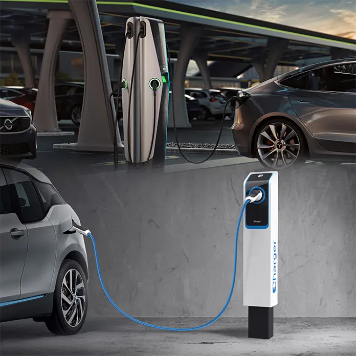 Araç şarj ünitesi montajı